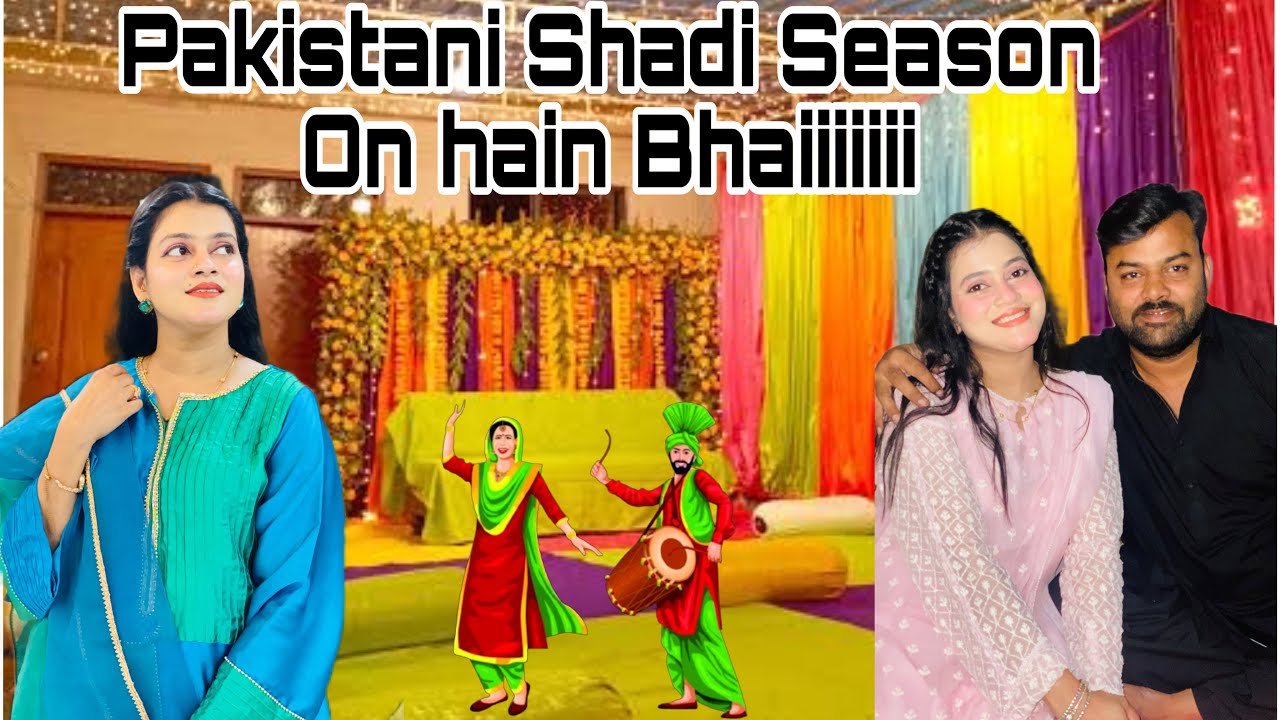 Milad+ Mayo + Dholki Event || Pakistani shadi Season On Hai Bhaiiii || Diamond Farhan ||
