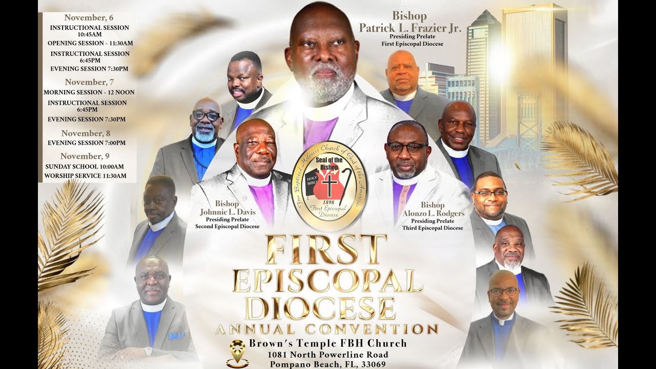 Thursday Night (Taste of South Flordia) - Fire Baptized Holiness First Episcopal Diocese Convention