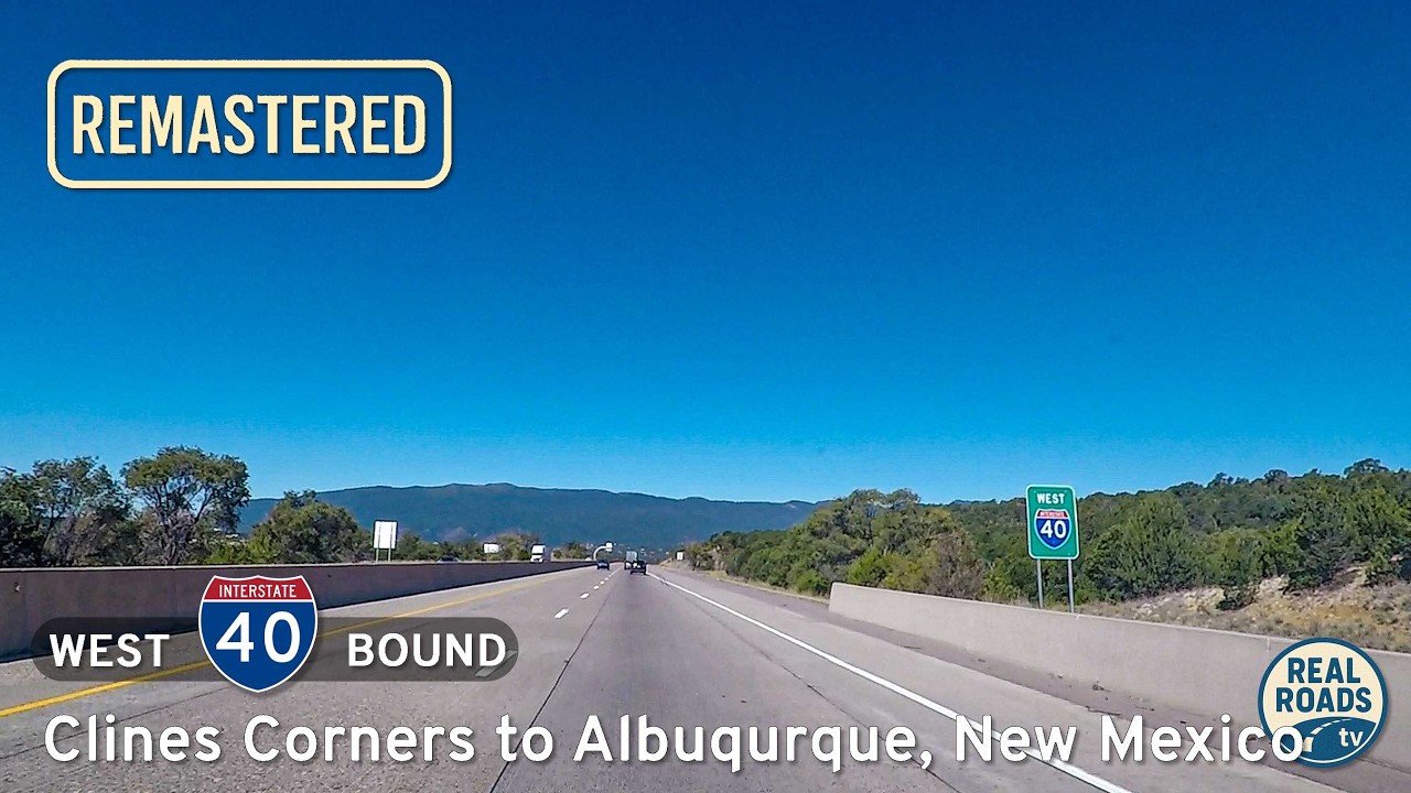 Interstate 40: Clines Corners to Albuquerque, New Mexico | Real Roads, Real Drives