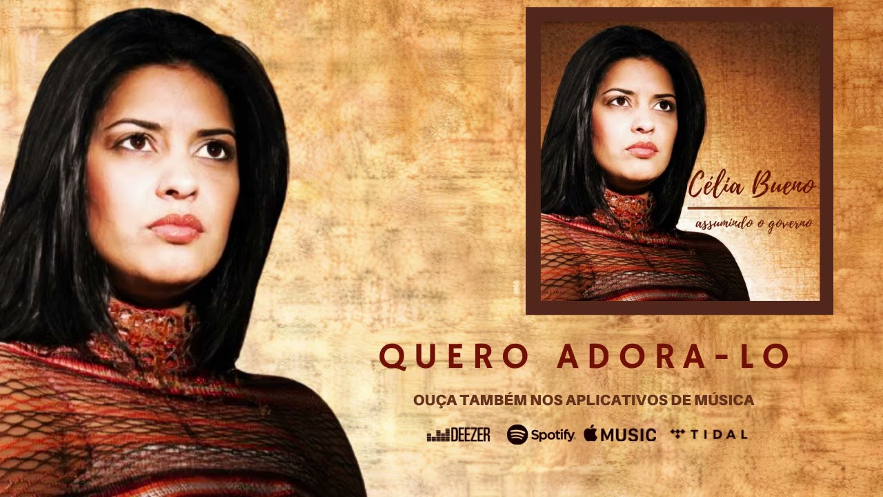 C&eacute;lia Bueno - Quero Adora-lo - (PlayBack)