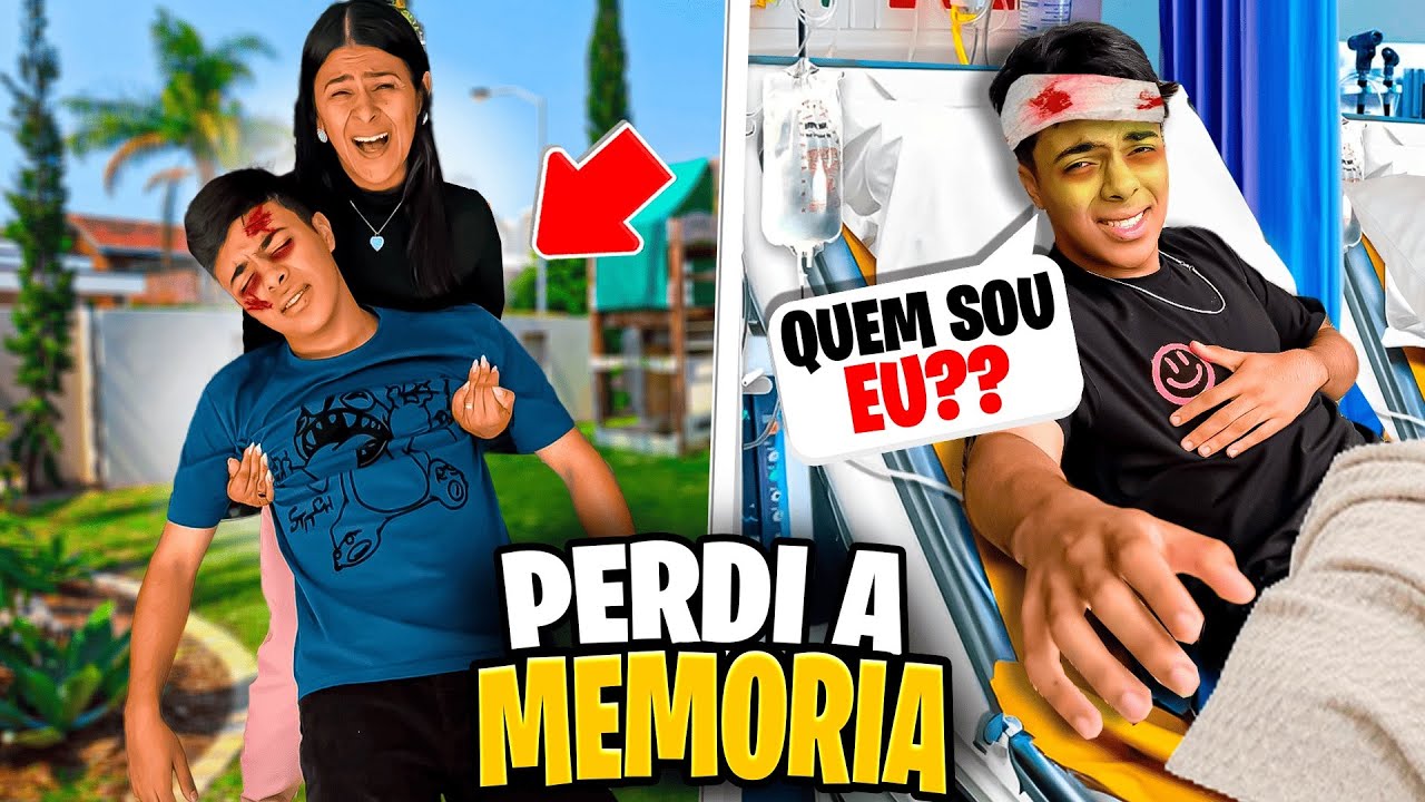 ESTEVÃO BATEU A CABEÇA E PERDEU A MEMÓRIA!😰 *esqueceu de tudo!!