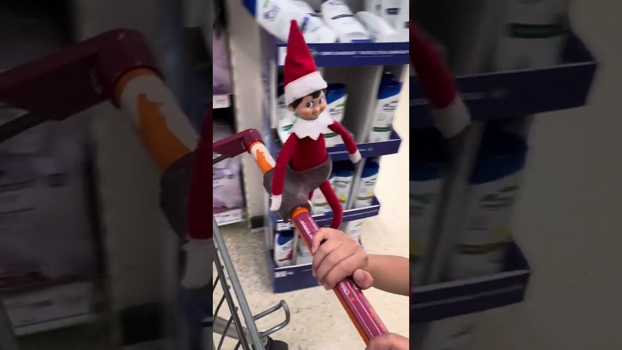 The Elf on the shelf naughty scout elf