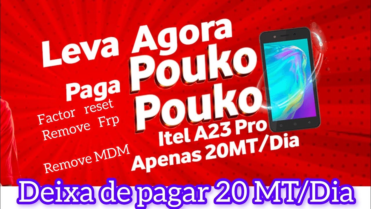 Desbloquear itel A23 Pro MDM L5006S (Modo Quiosque) One click