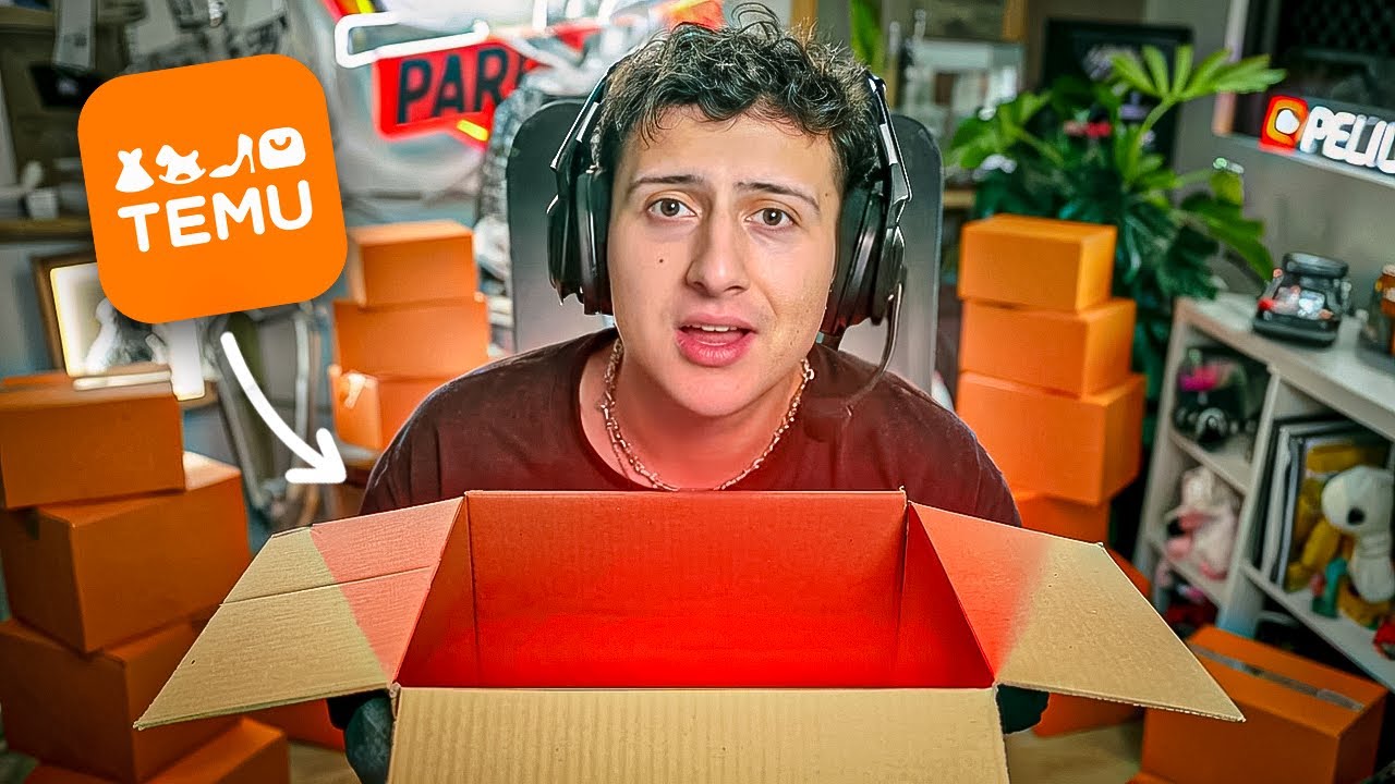 COMPR&Eacute; COSAS POR TEMU Y ME LLEG&Oacute; ESTO...
