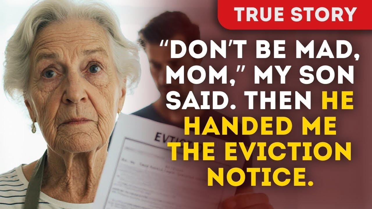 “Don’t Be Mad, Mom,” My Son Said Then He Handed Me The Eviction Notice