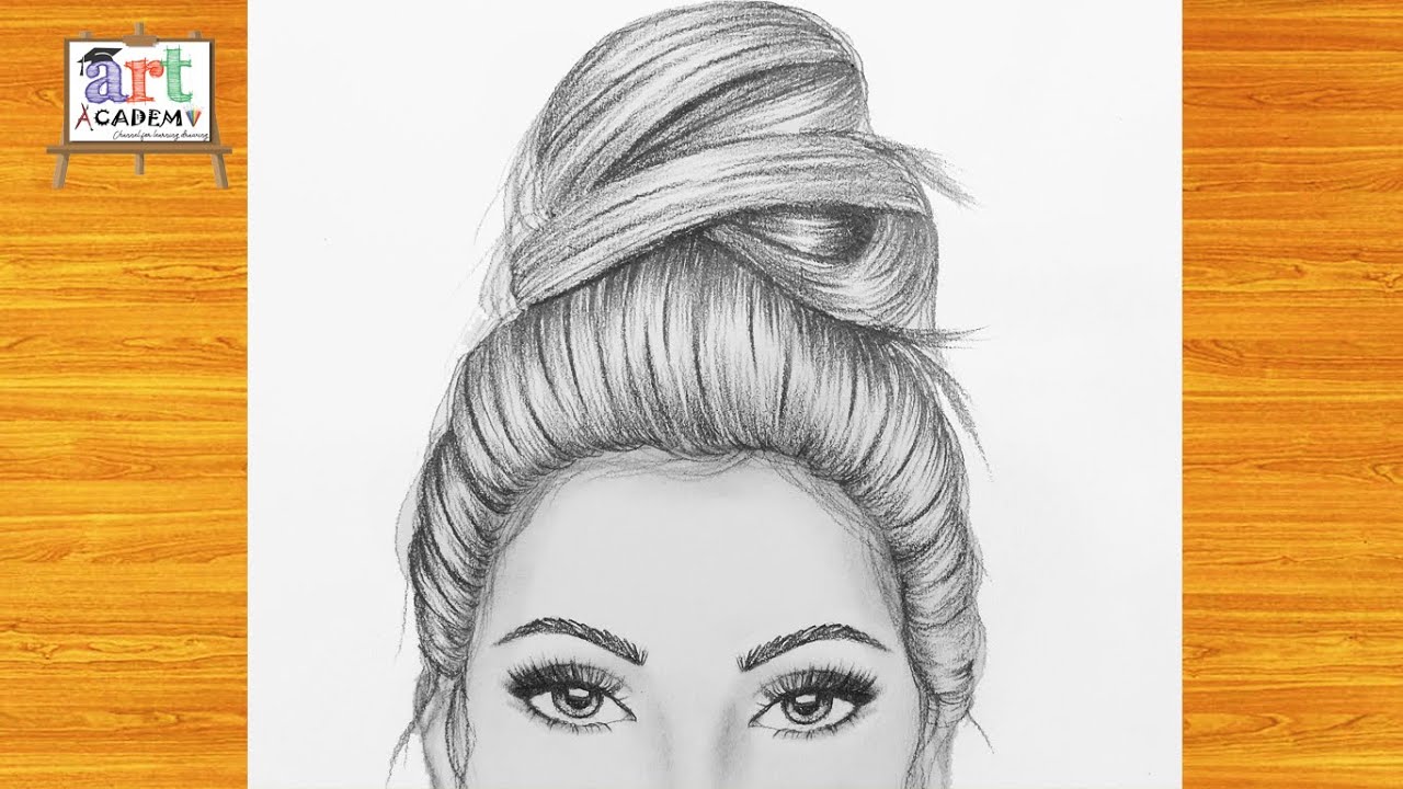 رسم بنات | تعليم رسم بنت سهلة خطوه بخطوه للمبتدئين | how to draw cute girl /رسم