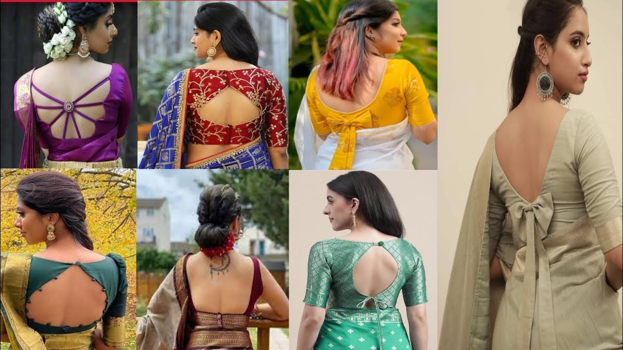 💯 Latest Blouse Design 2024 / Back Neck Blouse Designs/Blouse Neck Designs/Blouse Designs New Model/