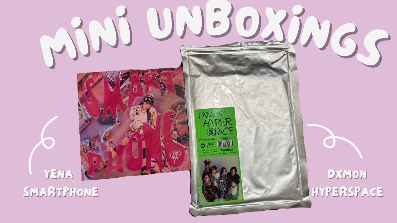 ✨KPOP HAUL✨ ~ DXMON HYPERSPACE PHOTOBOOK VER ~ YENA SMARTPHONE PHOTOBOOK VER