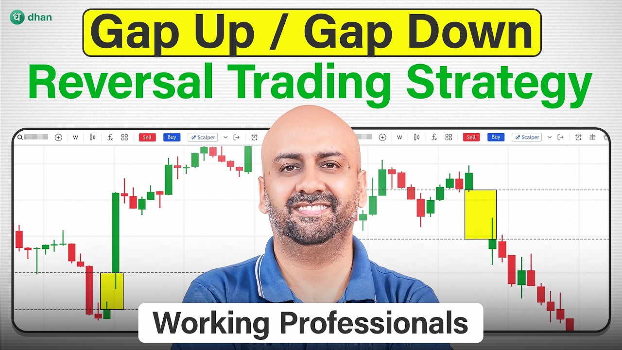 Gap Up & Gap Down Reversal Strategy | Best Intraday Setup for Working Professionals