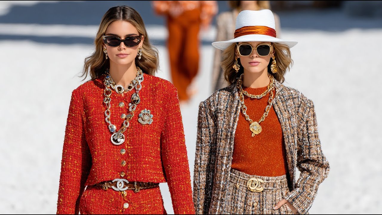 CHANEL 2026/27 | Абрикос и теплый песок – идеи парижского стиля под солнцем