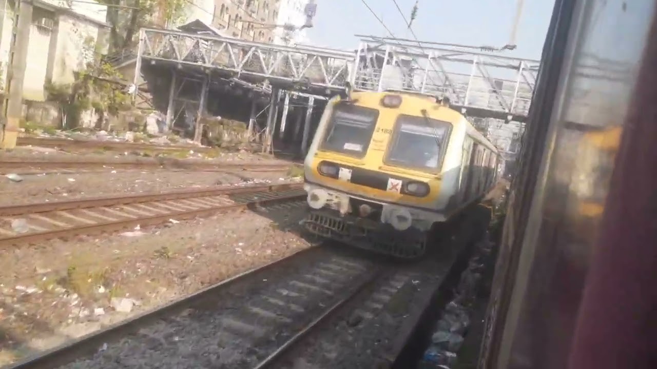 Csmt to Byculla #train #railway #travel 