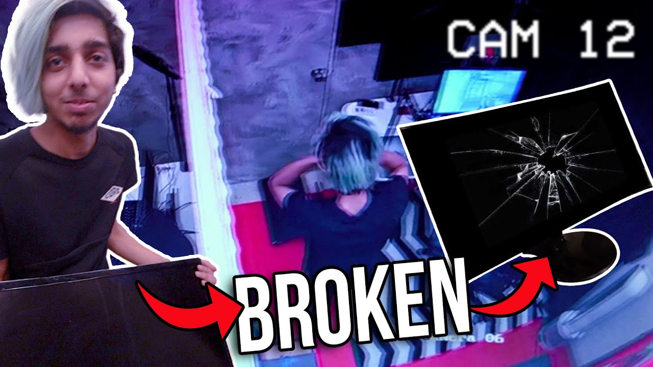 He Broke My Gaming Monitor 😳