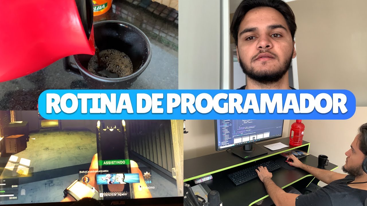 5 DIAS ANTES DO MEU NOVO TRABALHO - ROTINA DE PROGRAMADOR