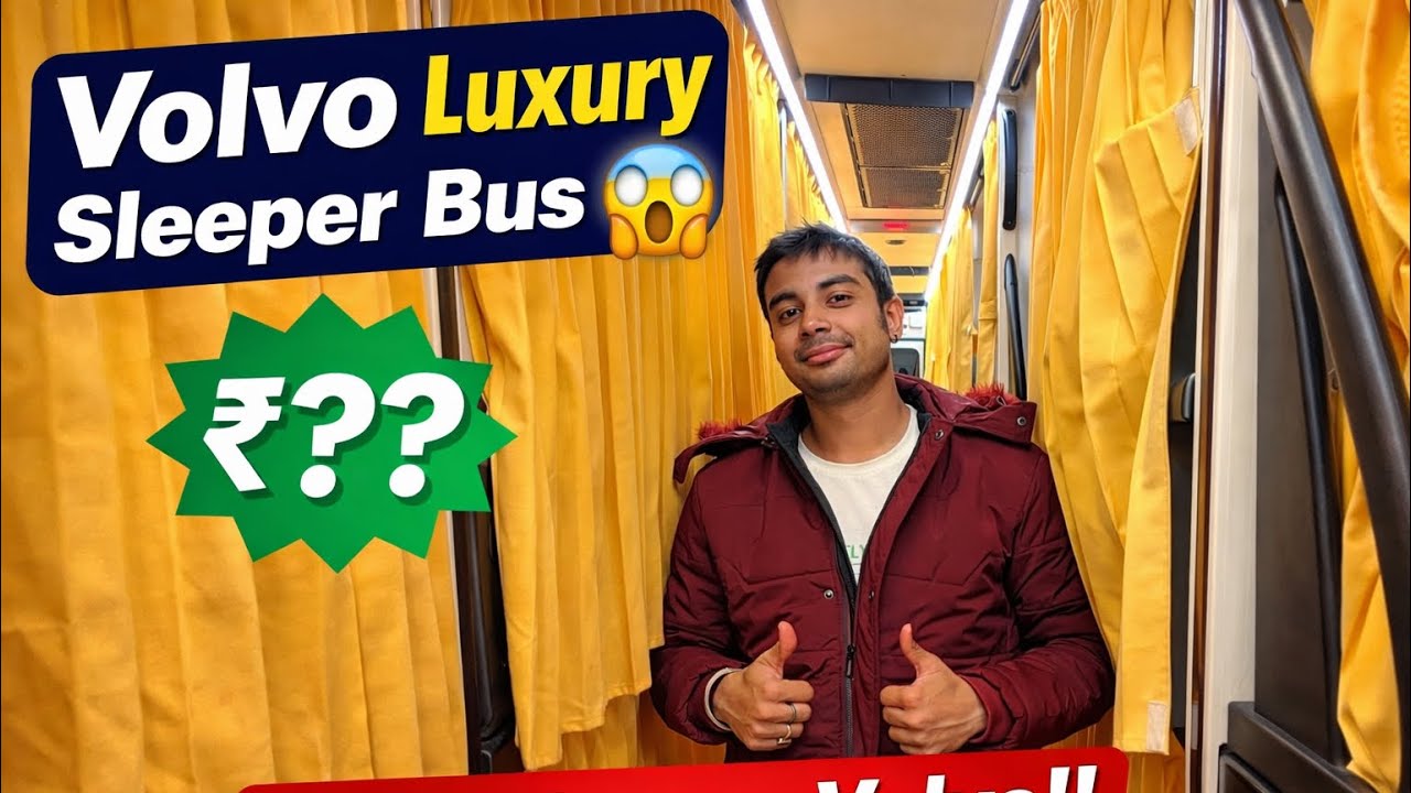 ₹?? में Luxury Volvo Bus 😱 | Kolkata to Siliguri Night Journey | Silk Route Sikkim EP-1