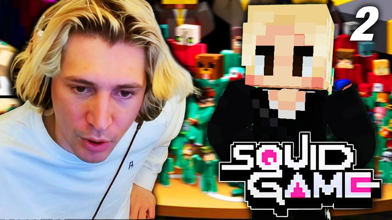 xQc Plays Minecraft Squid Games #2 | Twitch Rivals