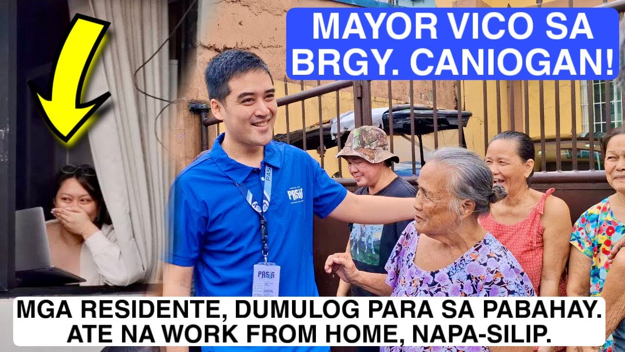 MAYOR VICO SOTTO, VM DODOT AT CONG. ROMAN, NAGPUNTA SA BRGY. CANIOGAN
