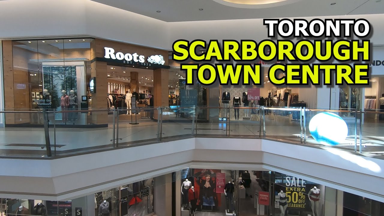 [4K] 🇨🇦 Scarborough Town Centre Shopping Mall Walking Tour | STC | Toronto Ontario Canada