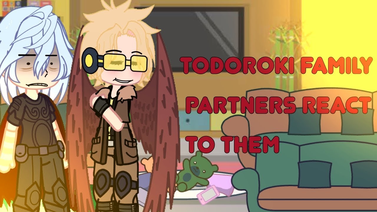 Todoroki family partners react to them | Angst |