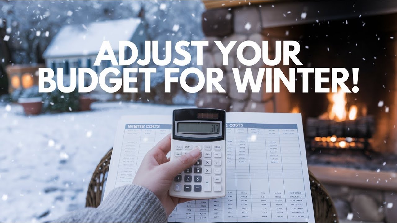 How to Adjust Your Budget For Winter Expenses