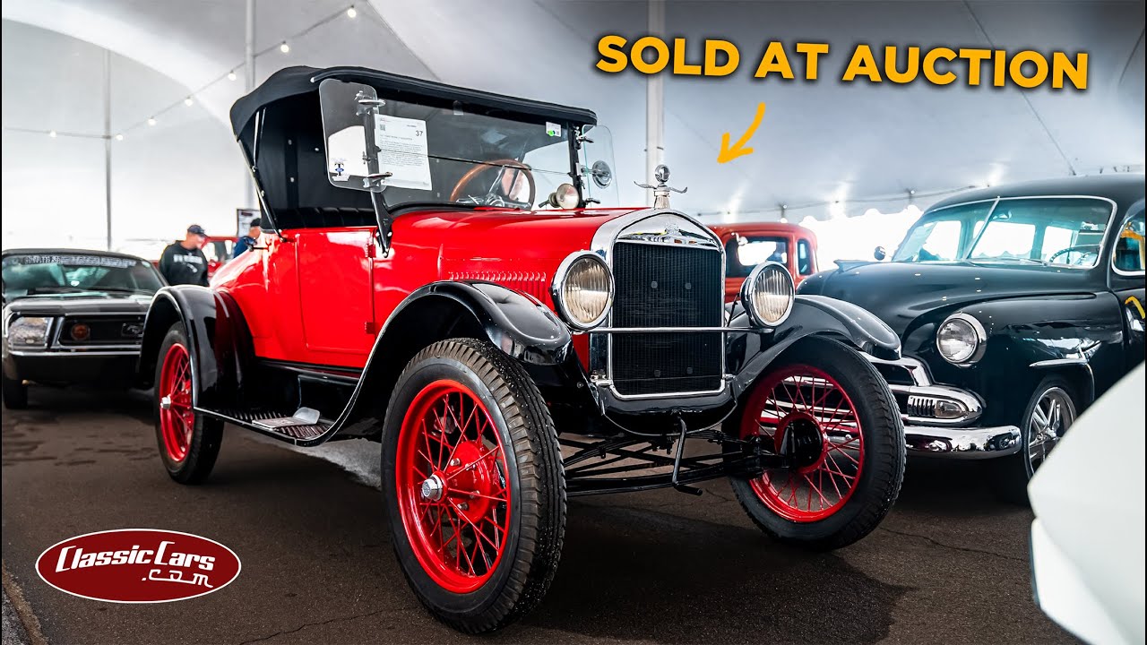 1927 Ford Model T Roadster Walk Around & History