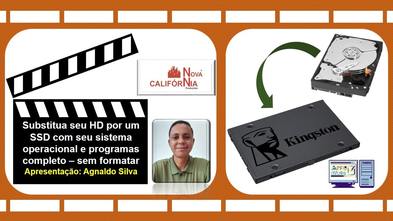 Substitua seu HD com Windows por um SSD  funcionando sem formatar | Dicas de informática avançada