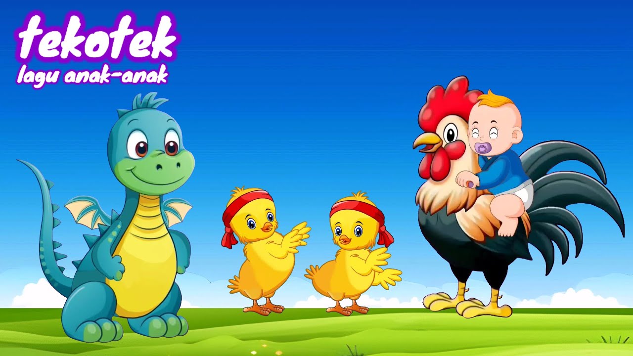 Lagu anak anak | Tek kotek | ekshalova