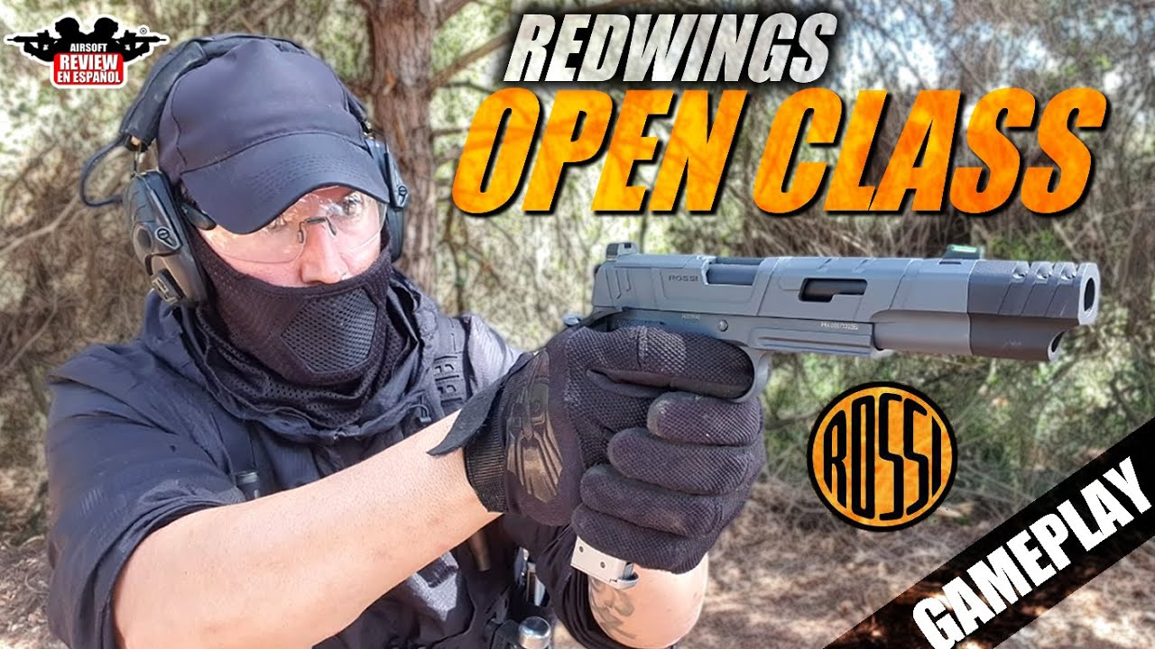 GAMEPLAY Nueva❗  ROSSI REDWINGS OPEN CLASS | Airsoft Review en Español