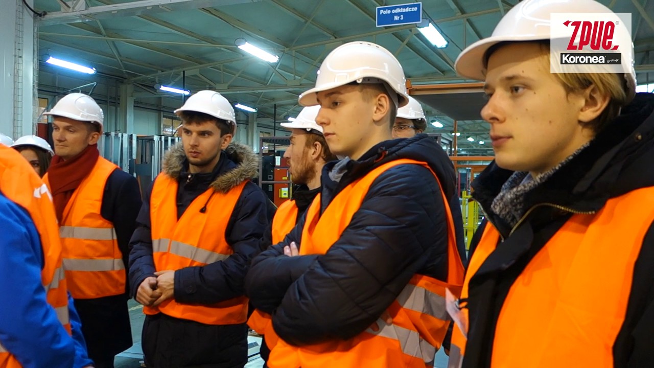 Wizyta Studentów z krakowskiej AGH w ZPUE S.A.