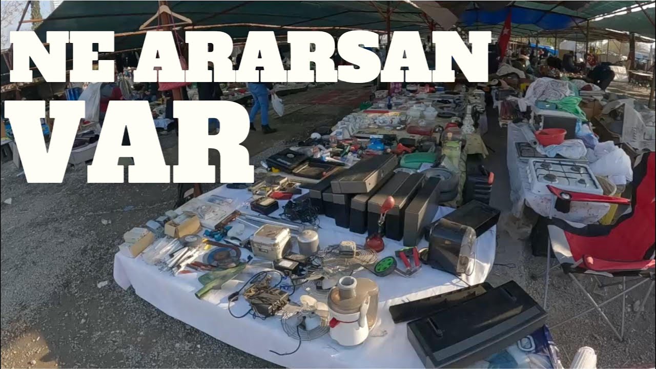 İZMİR - KAHRAMANLAR BİT PAZARI ALANI (ŞAŞIRACAKSINIZ!)