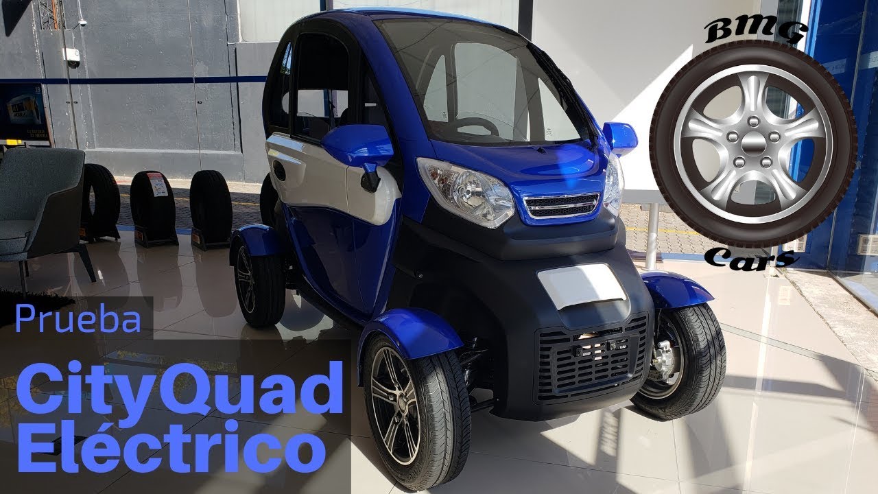 Prueba / Test / Review  de Vehículo Eléctrico CityQuad BMG Cars