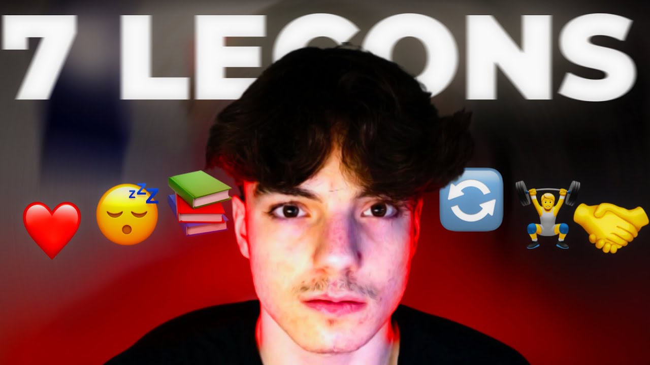 7 leçons de vie d'un ado de 15 ans.
