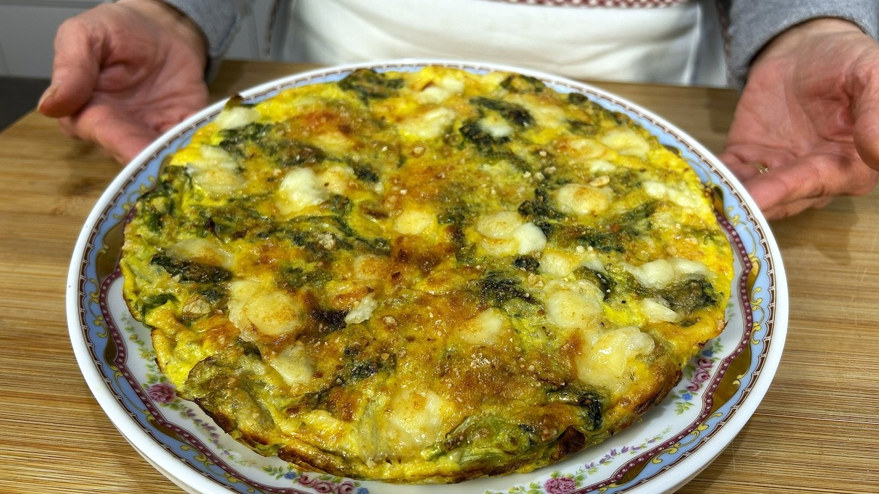 Frittata al forno con scarole di zia Franca 😋