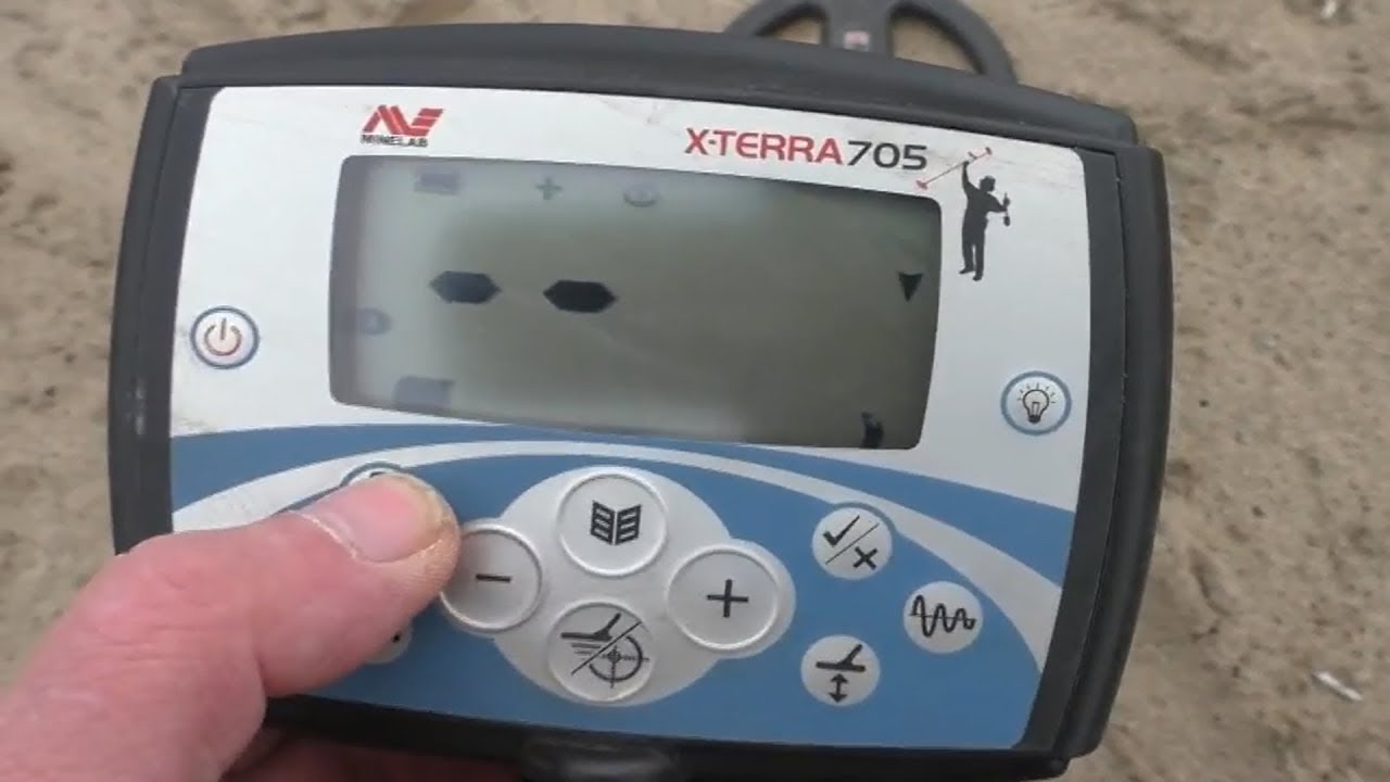 Как настроить для поиска металлоискатель Minelab X Terra 705