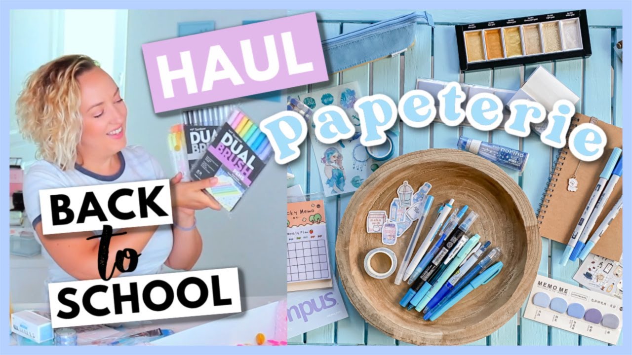 HAUL BACK TO SCHOOL 2021 Papeterie + CONCOURS