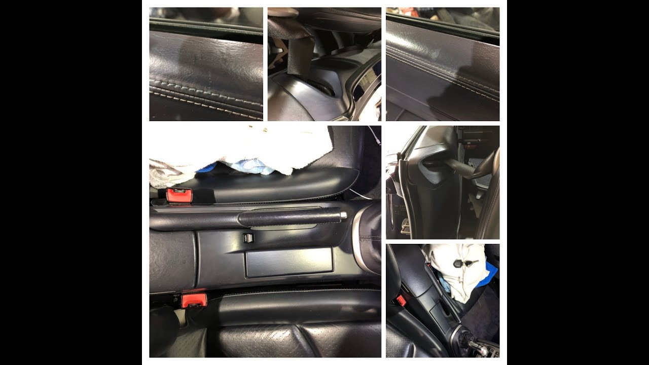Leather & Trim Restoration Porsche 996 / 997 Carrera 4s Excellent Results.