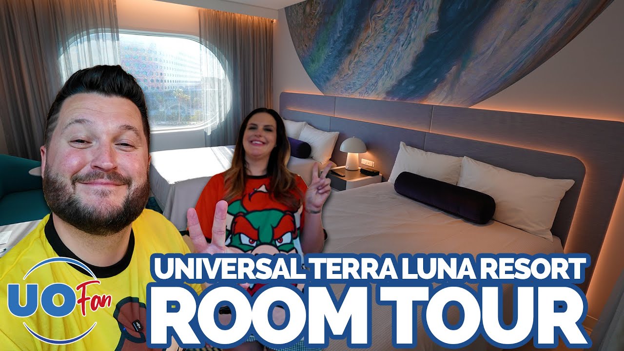 Universal Terra Luna Room Tour with Hannah & Ryno