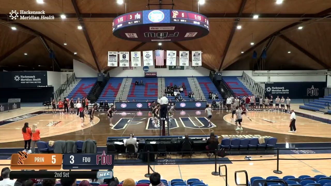 FDU MVB SWEEPS PRINCETON FOR THE HOME VICTORY!!! - Full Highlights