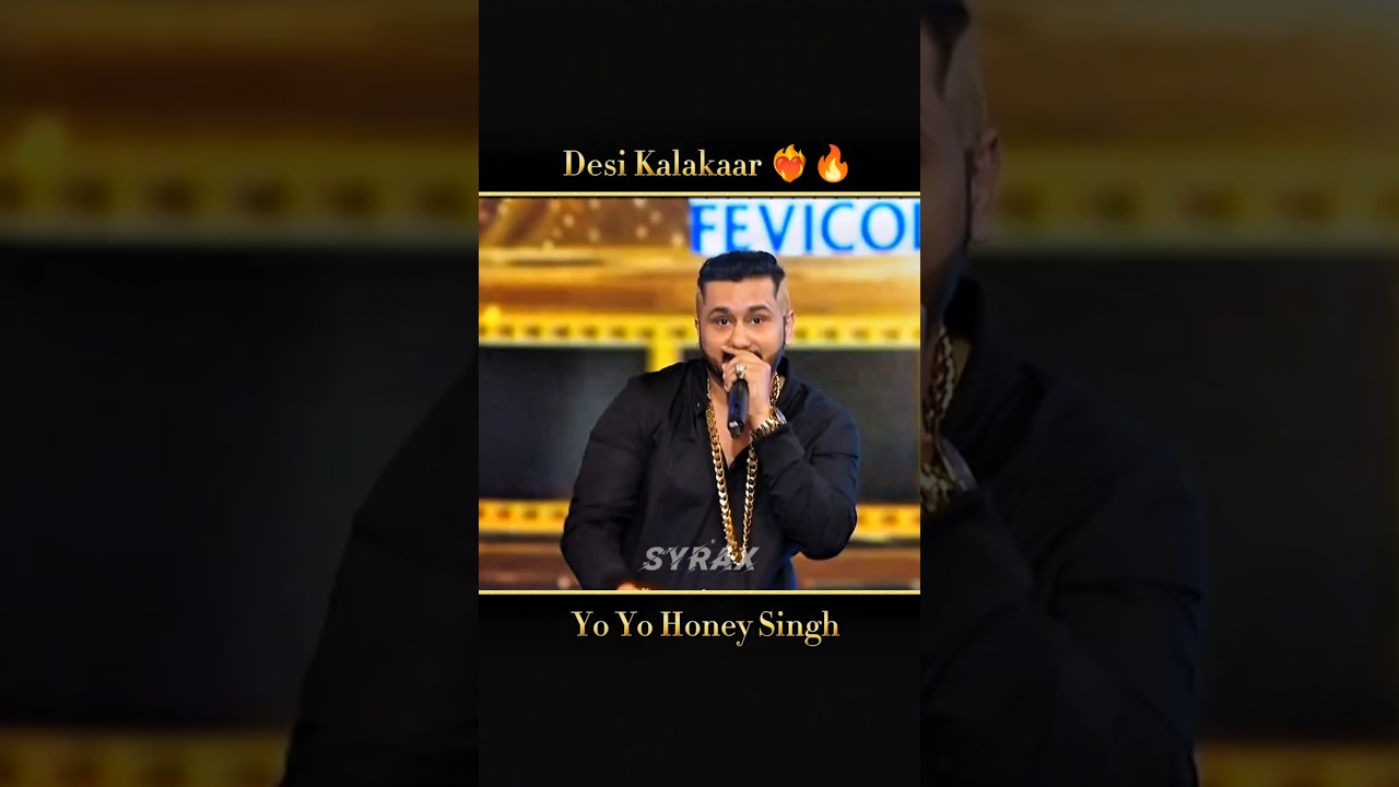 Desi Kalakar🚀💯Honey Singh Live Performance.#youtube#trending#giesviral#live#performance#news #honey