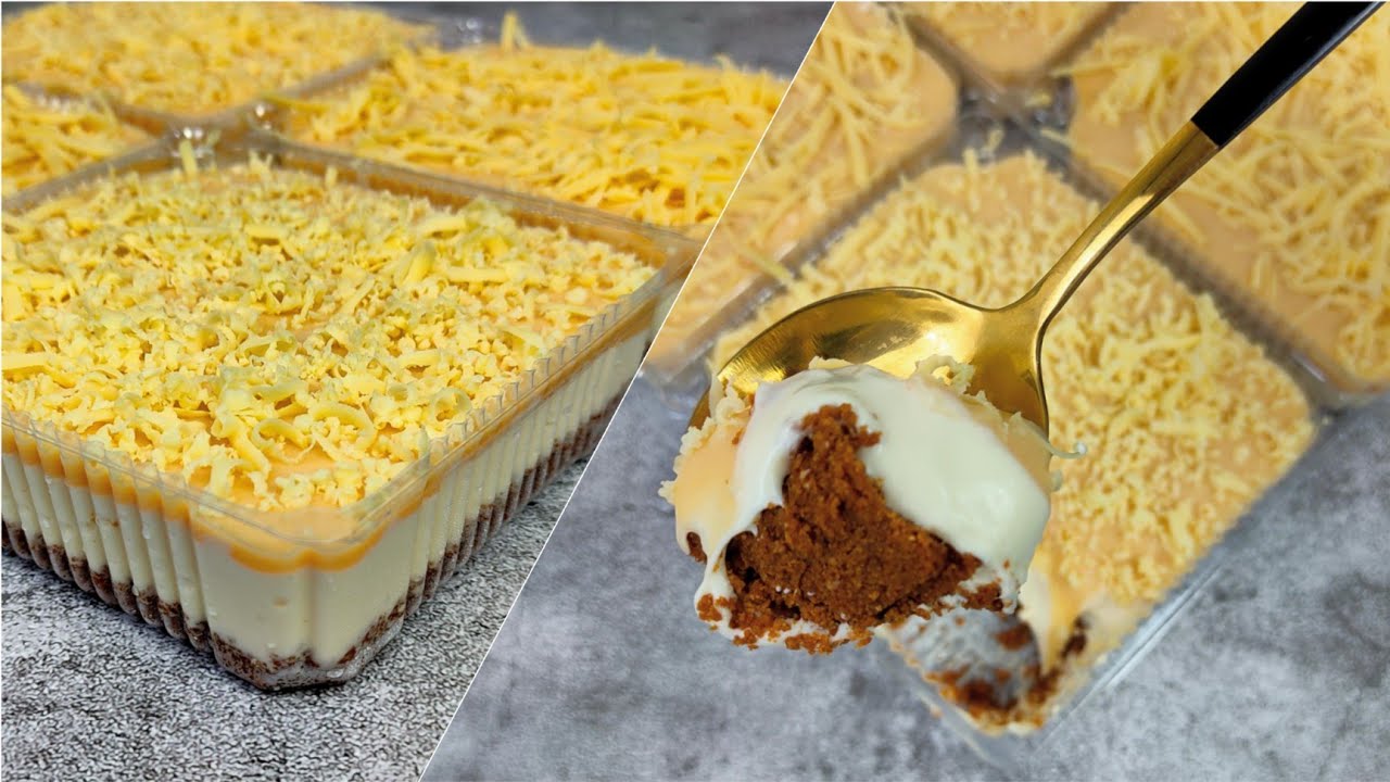 Yema Ice Cream Cake [ No Bake, No Steam, No Oven, No Gelatin ]