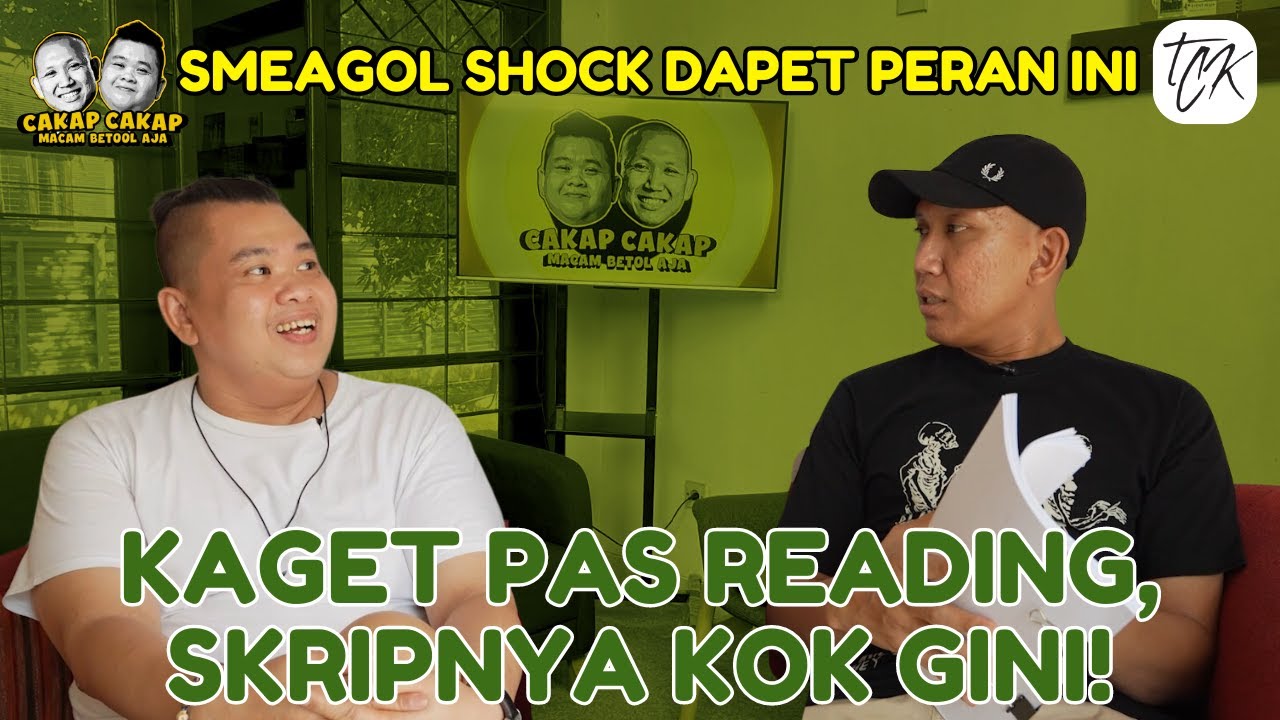 TERNYATA INI PERAN BUAT SMEAGOL, NGAMUK PAS READING FILM KARENA NASKAHNYA BEGINI ….!