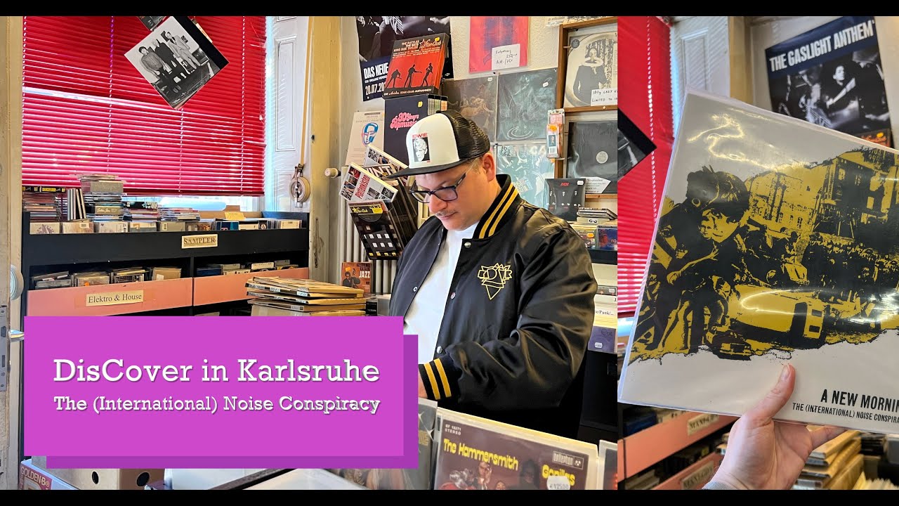 DisCover Karlsruhe - Mein 1. Plattenladen… (Unboxing Vinyl: The (International) Noise Conspiracy)...
