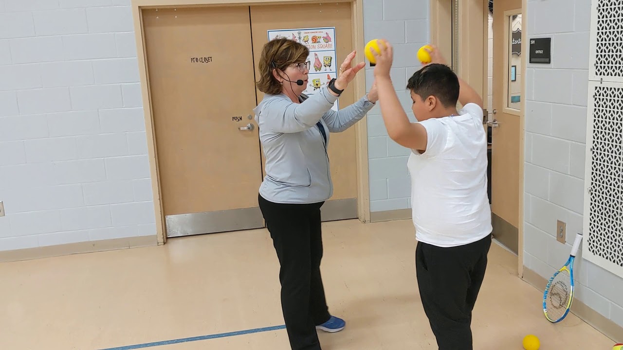 Net Generation Elementary PE Tennis Stations K-5