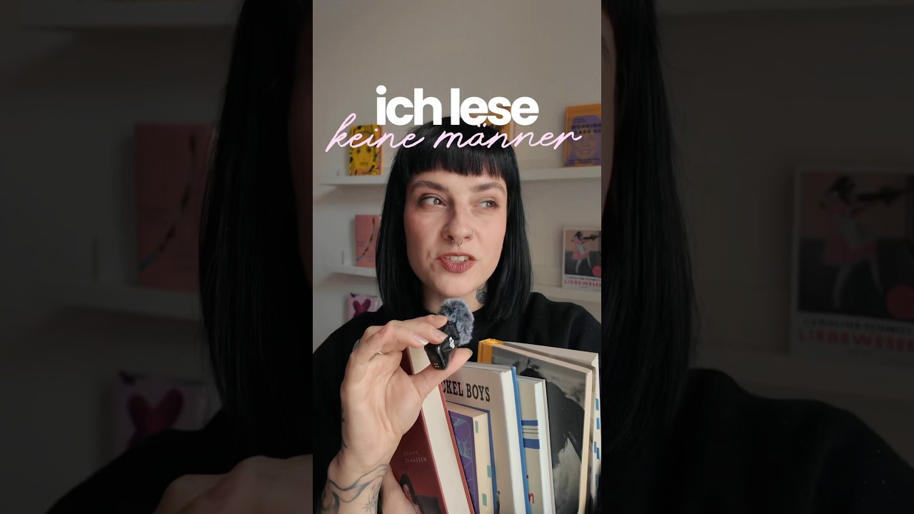 ich lese keine m&auml;nner mehr? // #booktube #booktubegermany #buchtipps
