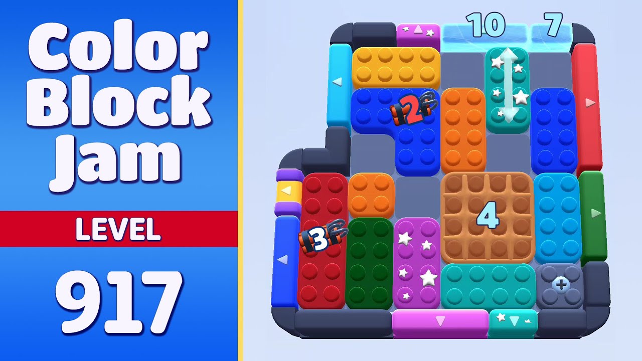 Color Block Jam Poziom 917 (920) | Wszystkie zagadki rozwiązane! 🎯