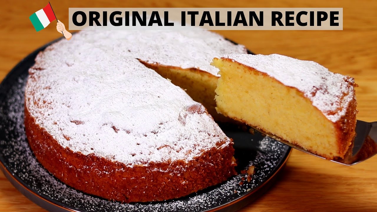 ITALIAN PARADISE CAKE [Torta Paradiso] Original Recipe