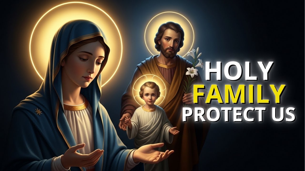 Holy Family Protect Us Tonight | Night Prayer for Peace, Sleep & Family