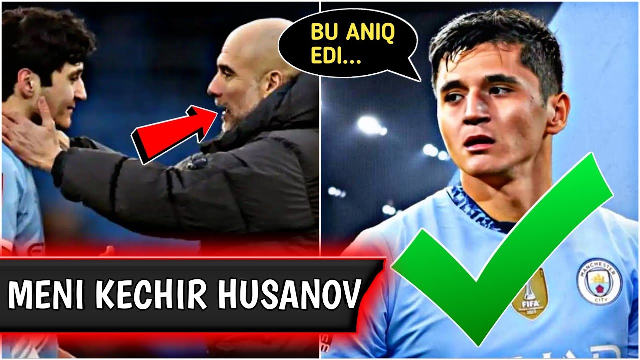 Husanov asosiy tarkibda bo‘lganda natija boshqacha bo‘larmidi? 🤔 | Pep Guardiola xato qildimi. 