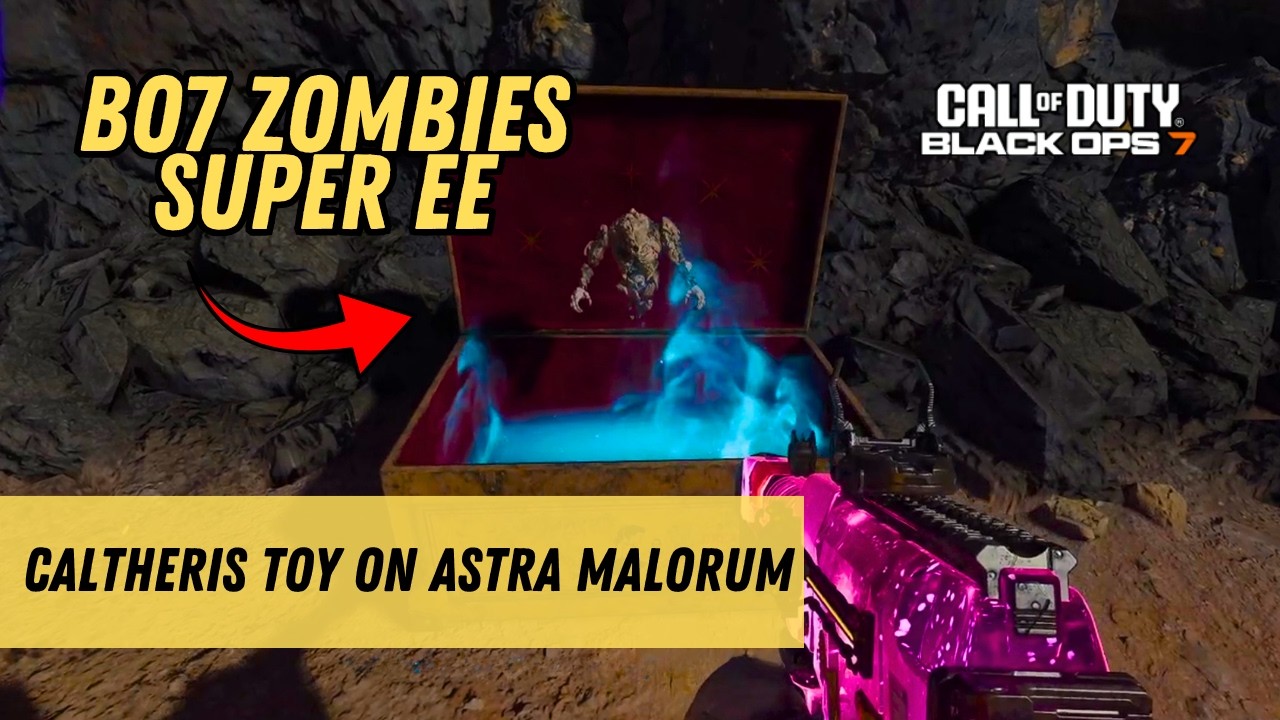 Как собрать игрушку Caltheris для супер-пасхалки в Black Ops 7 Zombies!