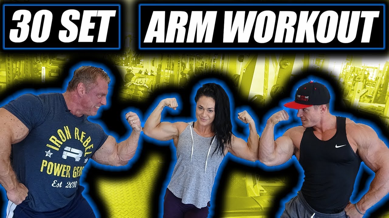 30 Set Arm Workout - Demolish your arms & make them Grow