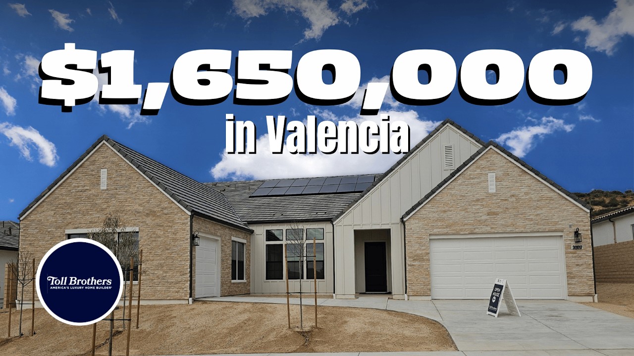 Why LA Buyers Are Rushing to This Single-Story Toll Brothers Home in Valencia’s Tesoro Highlands